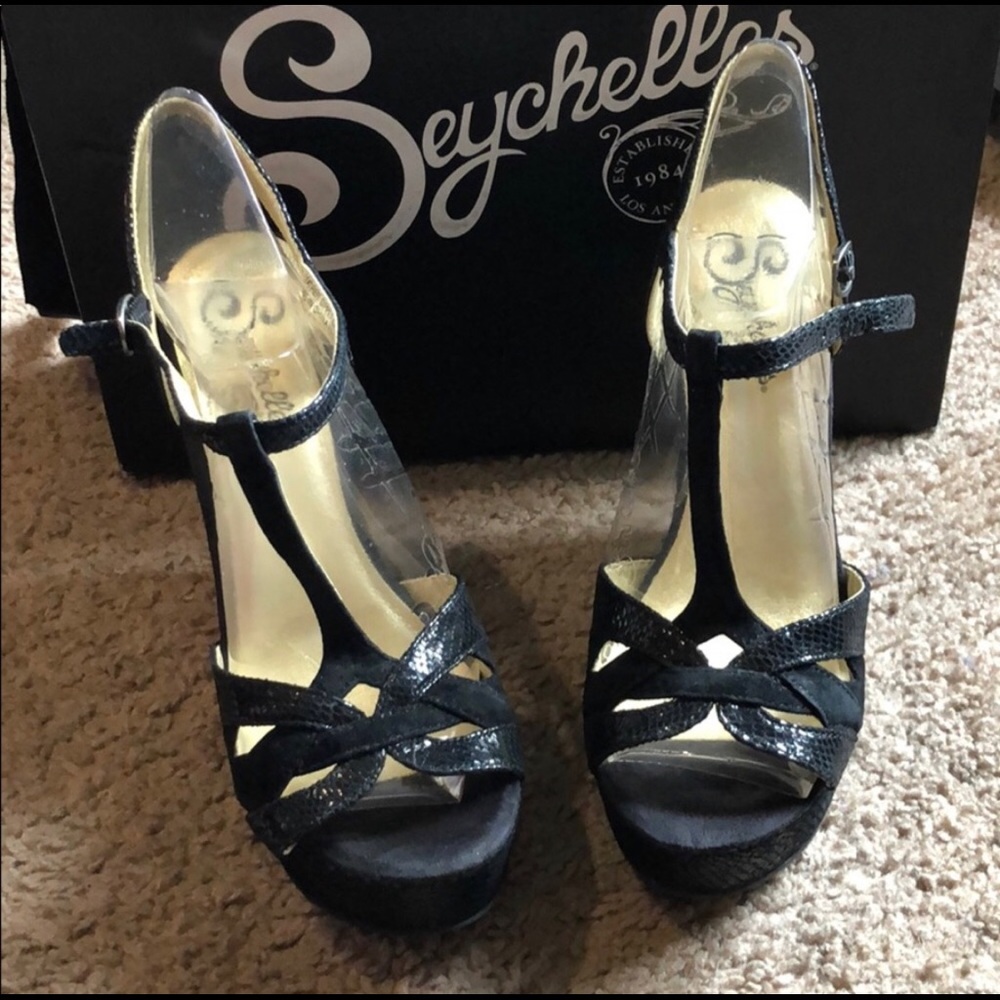Seychelles platform pumps *RARE* - Picture 2 of 8
